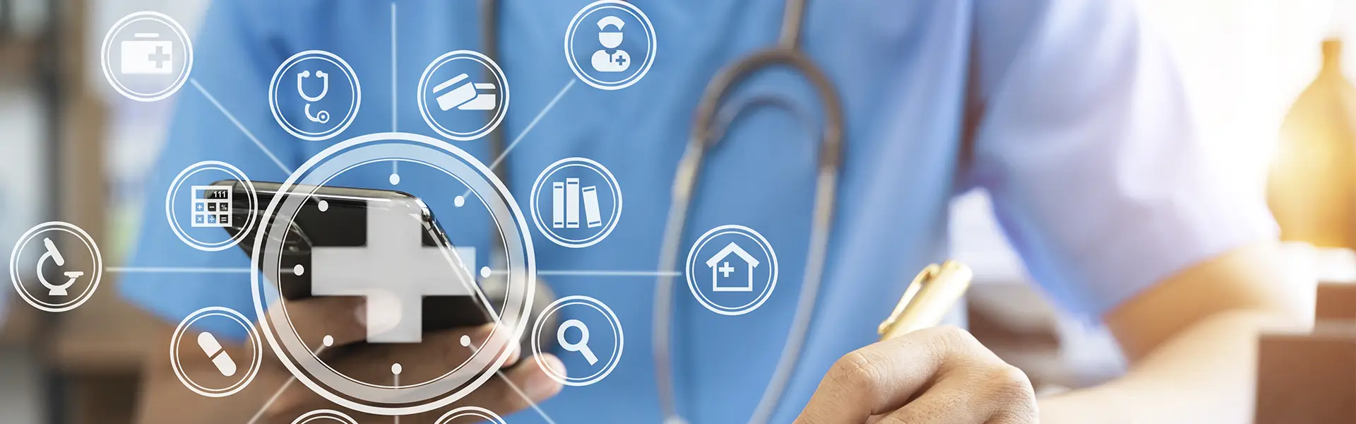 BannerAdministración en Salud Virtual